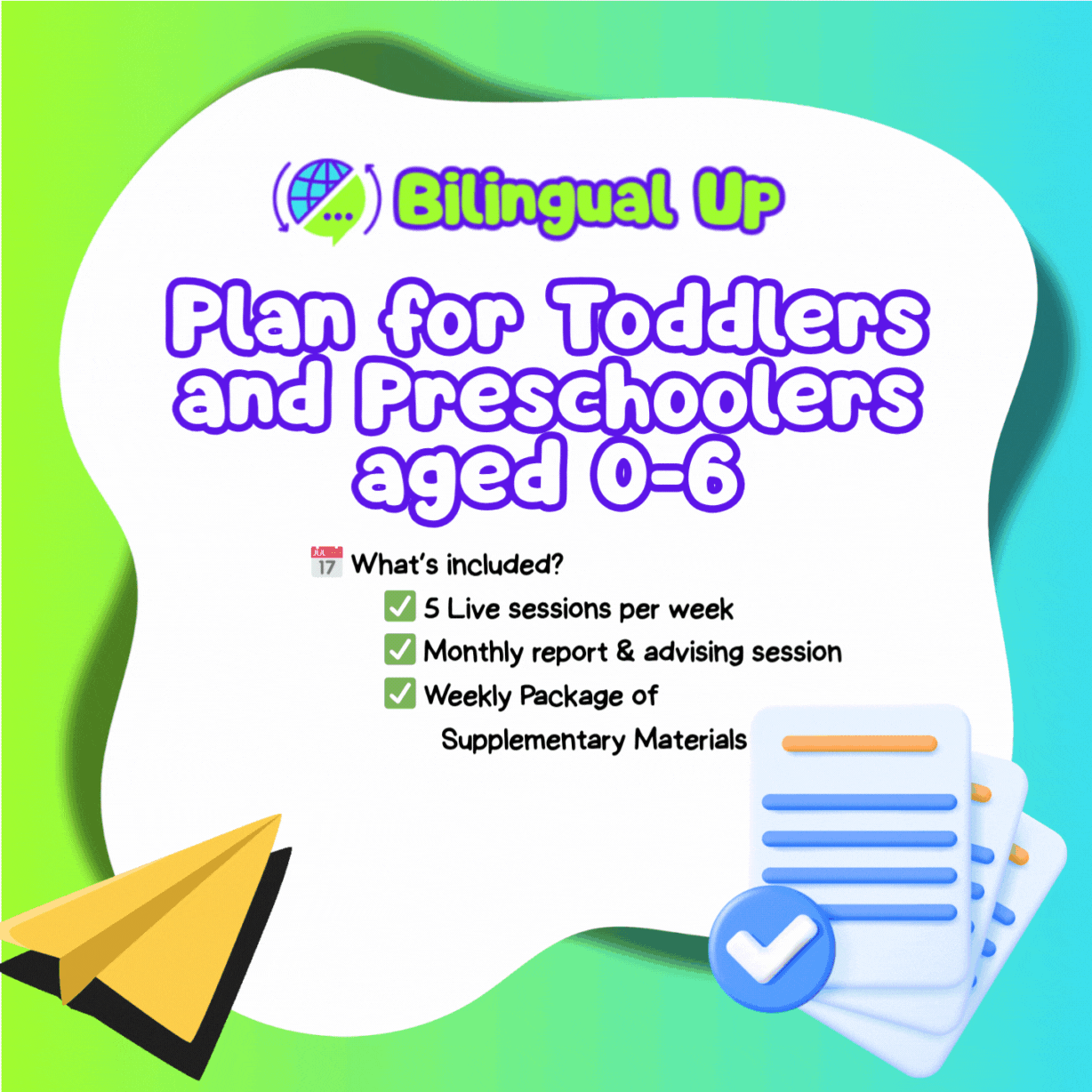 PLAN for Children aged 0-6 Years Old